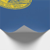 アトランタ国旗（ジョージア，米国） ラッピングペーパー (角)