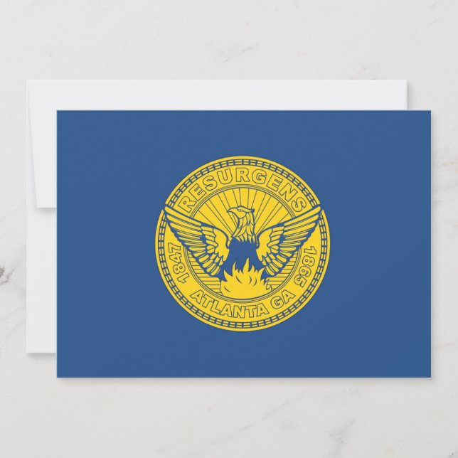 アトランタ市旗 (正面)