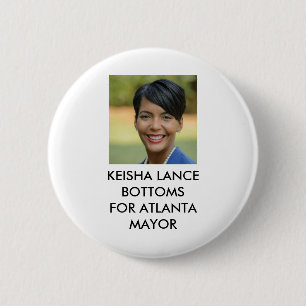 アトランタ市長ボタンのKEISHA LANCEボトムス 缶バッジ