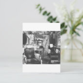 アトランタ理容師ショップ1930年代 ポストカード (スタンド正面)