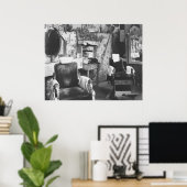 アトランタ理容師店： 1936年 ポスター (ホームオフィス)