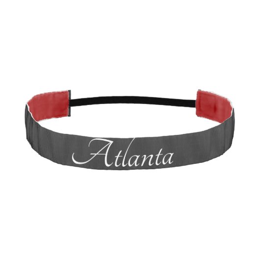 アトランタ素晴らしジョージア市 アスレチックヘッドバンド (正面)