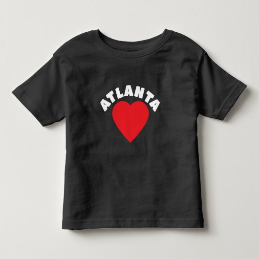 アトランタ素晴らしジョージア市 トドラーTシャツ (正面)