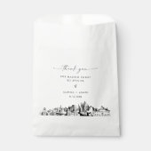 アトランタ結婚スカイラインのバッグ フェイバーバッグ (正面)