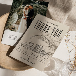 アトランタ結婚ーズ |ありがとう+フォトカード カード