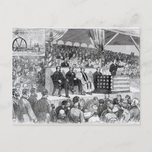 アトランタ綿花国際的博覧会 ポストカード (正面)