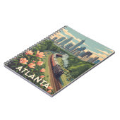 アトランタ都市景観 ノートブック (左側)