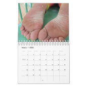 「アトランタ雪」足カレンダー カレンダー (3月 2026)