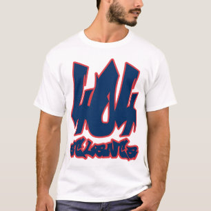 アトランタ404の市外局番のワイシャツ-タカ色 Tシャツ