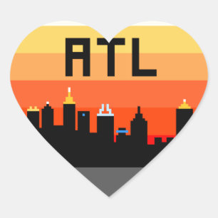 アトランタ8ビットスカイラインATL ハートシール