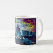 アトランタ、グルジアを訪れる コーヒーマグカップ (正面右)