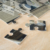 アトランタ、ジョージアの空中写真 ジグソーパズル (側面)