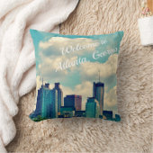 アトランタ、ジョージアへようこそ クッション (ブランケット)