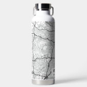 アトランタ，ジョージアシティ地図ウォーターボトル ウォーターボトル (正面)