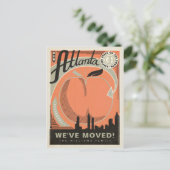 アトランタ、ジョージア|の引っ越しました インビテーションポストカード (スタンド正面)