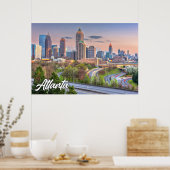 アトランタ，ジョージア，アメリカ ポスター (キッチン)