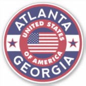 アトランタ、ジョージア シール (正面)