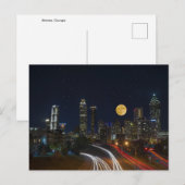 アトランタ+ジョージア+夜景 ポストカード (正面/裏面)
