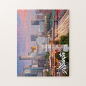 アトランタ、ジョージア、統一された州 ジグソーパズル (縦)