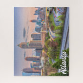 アトランタ、ジョージア、統一された州 ジグソーパズル (縦)