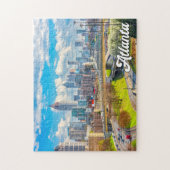 アトランタ、ジョージア、統一された州 ジグソーパズル (縦)