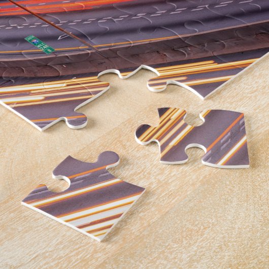 アトランタ、ジョージア、統一された州 ジグソーパズル (側面)