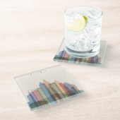 アトランタ、ジョージア|都市スカイライン ガラスコースター (アングル)