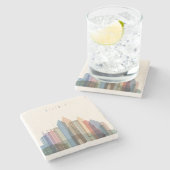 アトランタ、ジョージア|都市スカイライン ストーンコースター (横)