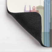 アトランタ、ジョージア|都市スカイライン マウスパッド (コーナー)