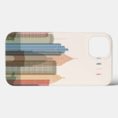 アトランタ、ジョージア|都市スカイライン Case-Mate iPhoneケース (裏面 (横))