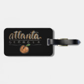 アトランタ·チャルクボードの荷物タグ ラゲッジタグ (裏面横)