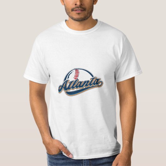 アトランタ ベースボール Tシャツ (正面)