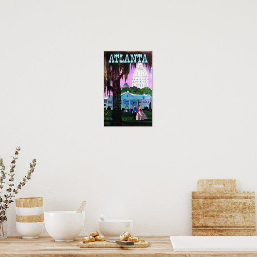 アトランタ ポスター (キッチン)