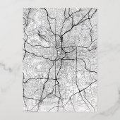 アトランタ・ラブ・ロケーター | 結婚式の招待状（Save the Date） 箔招待状 (裏面)