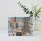 アトランタ 転居 はがき 案内ポストカード (スタンド正面)