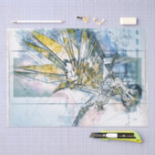 アトランタ《鳥》ハヤブサ鳥アートワークデコパージュ 薄葉紙 (クラフト)