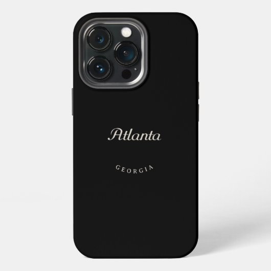 アトランタ GA iPhoneケース (裏面)