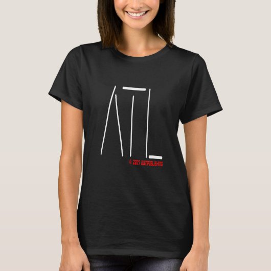 アトランタ Tシャツ (正面)