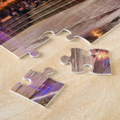 アトランタGAシティパークナイトビュー ジグソーパズル (側面)