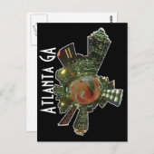 アトランタGA ポストカード (正面/裏面)