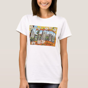 アトランタGeorgia_Vintage旅行からの挨拶 Tシャツ