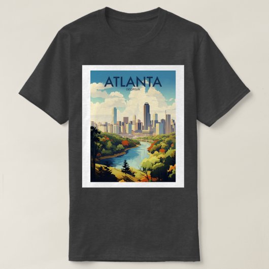 アトランタTシャツ5 Tシャツ (デザイン正面)