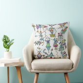 アトランティスお洒落のジオメトモダンリ記号 クッション (椅子)