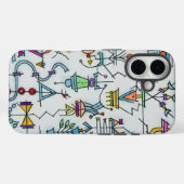 アトランティスお洒落ツージオメトリック水彩画 Case-Mate iPhoneケース (裏面 (横))