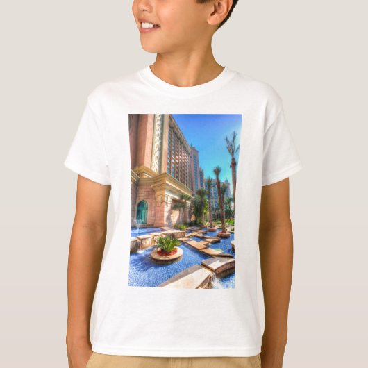 アトランティスのやしホテルドバイ Tシャツ (正面)