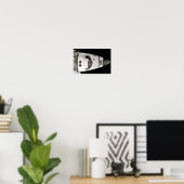 アトランティスのクルーがミール宇宙駅を見上げる ポスター (ホームオフィス)