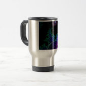 アトランティスのフラクタルデザインの発見 トラベルマグ (正面左)