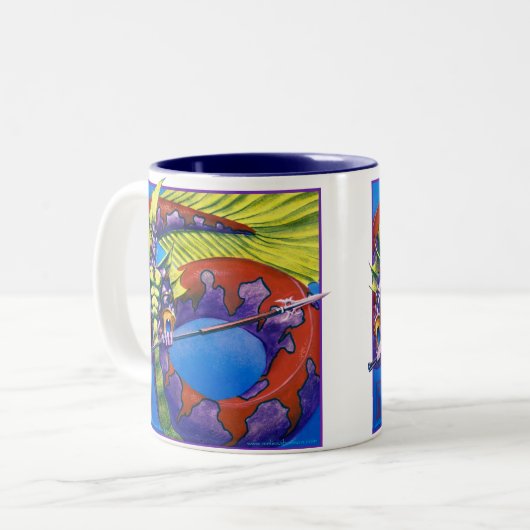 アトランティスの主 ツートーンマグカップ (正面左)