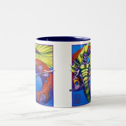 アトランティスの主 ツートーンマグカップ (中央)