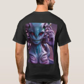 アトランティスの女神ルーブロTシャツ Tシャツ (裏面)